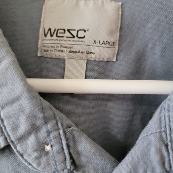 Men's WESC Button Down Shirt - Picture 2 of 2